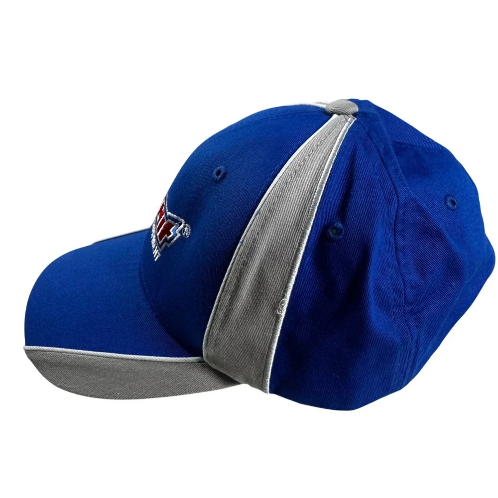 Summit Racing Equipment Baseball Hat Mens OSFM Blue Grey Good Embroidered Cap